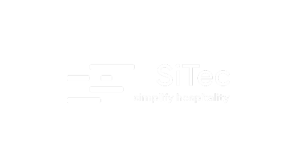 SiTec Logo mit dem Slogan simplify hospitality