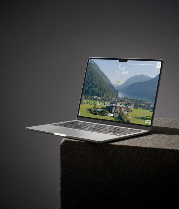 Communication concept, website & marketing for the Wiesenhof hotel on Lake Achensee